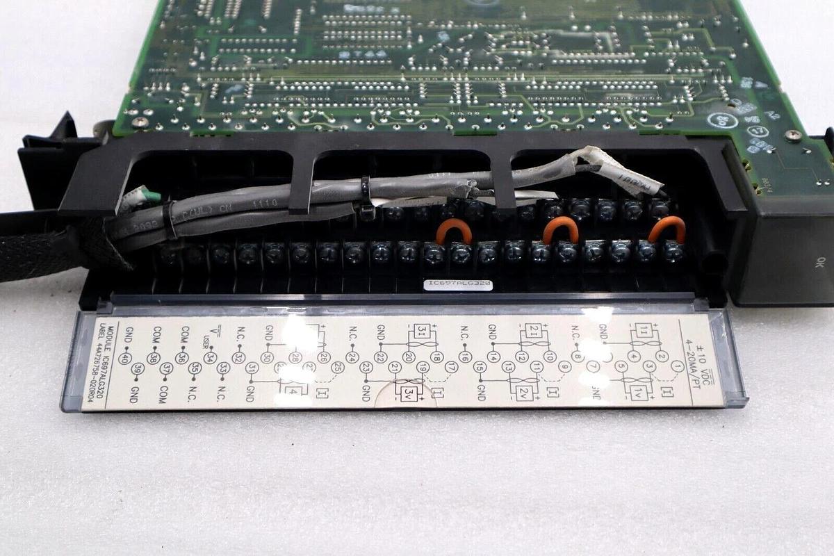 Used GE FANUC IC697ALG320 PLC OUTPUT ANALOG HIGH LEVEL CHANNEL 1 #L-376
