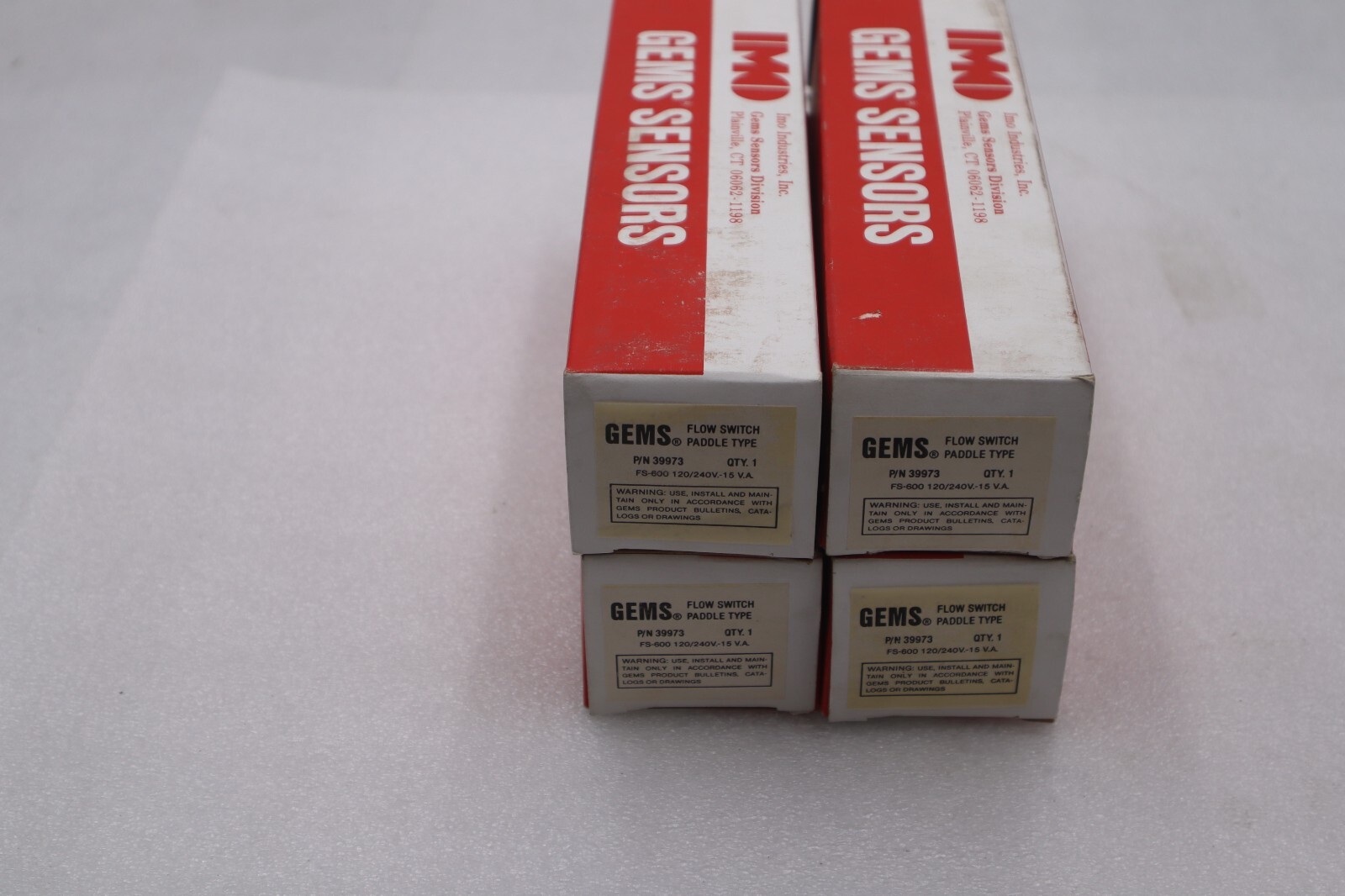 NEW GEMS 39973 TYPE FS-600 FLOW SWITCH PADDLE STOCK K-1767