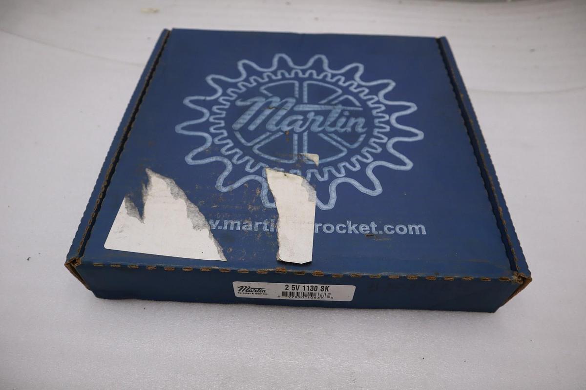 Used NEW OPEN BOX Martin 25V1130SK 2 5V 1130 SK Sheave Bushed Bore 2-Groove STK CC263
