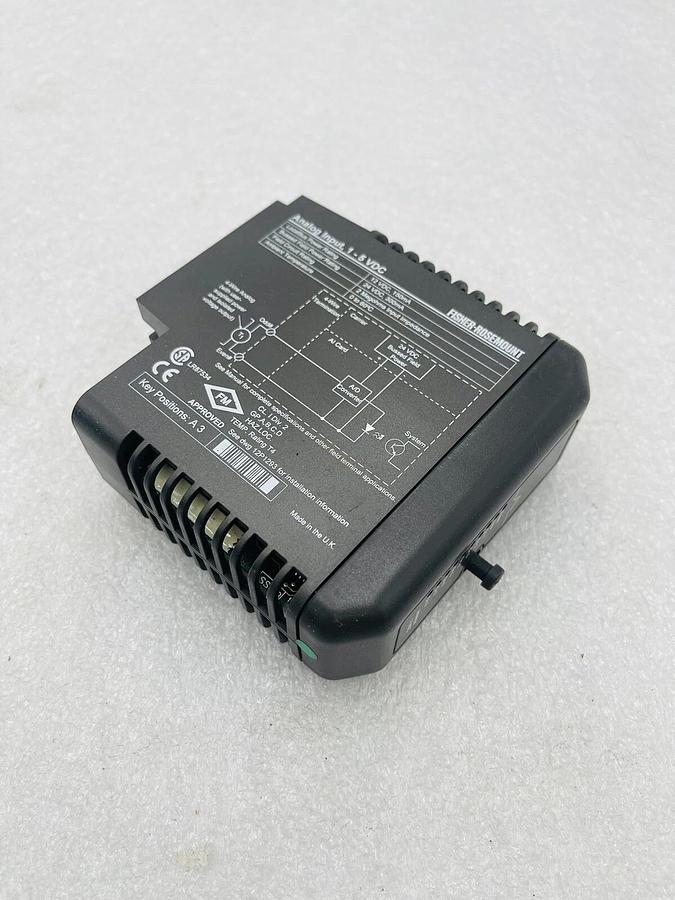 Used EMERSON DELTAV KJ3002X1-BD1 ANALOG INPUT 1-5 VDC #K-2520