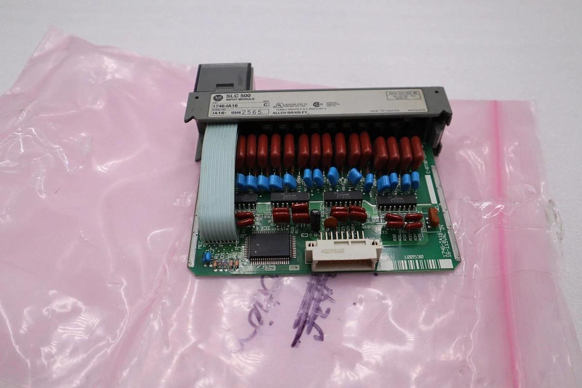 Used Allen Bradley 1756-IA16/C PLC Processor Module AB STOCK H952A