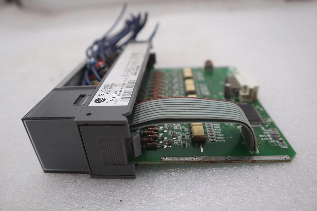 Used ALLEN BRADLEY 1746-IB16 SERIES C SLC 5000 INPUT MODULE STOCK #K-3714