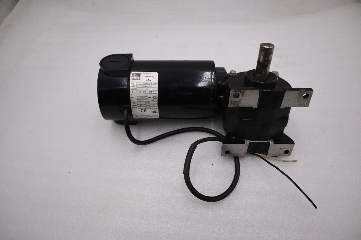 Used BODINE 33A5BEPM-5F GEARMOTOR CLUTCH BRAKE 130V STOCK H1191