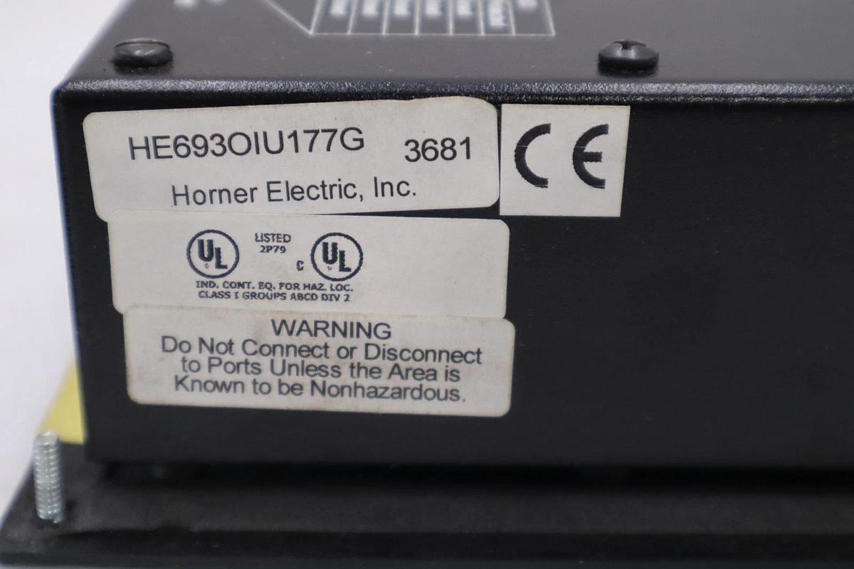 Used Horner Electric HE693OIU177G HMI Operator Interface Keypad 24VDC STOCK 3492A