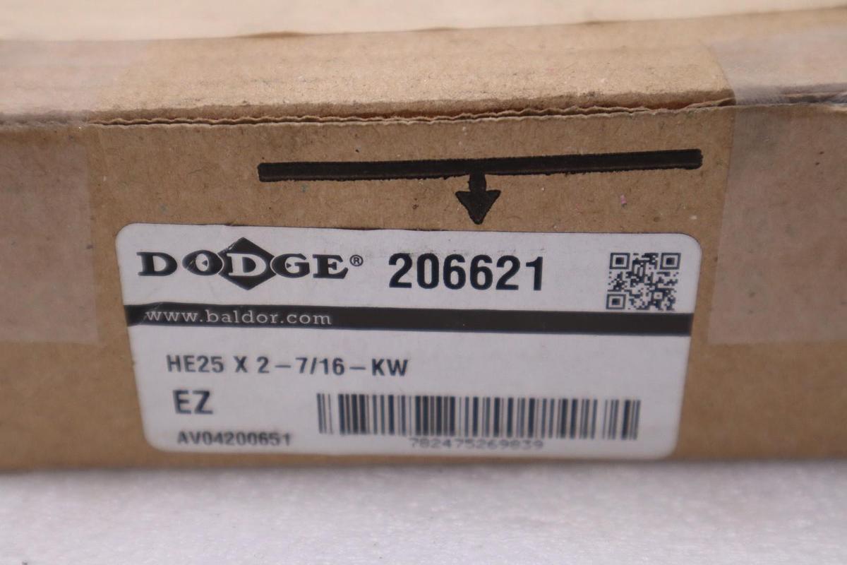 NEW IN BOX Dodge 206621 He Bushing HE25 X 2-7/16-KW STOCK H1347