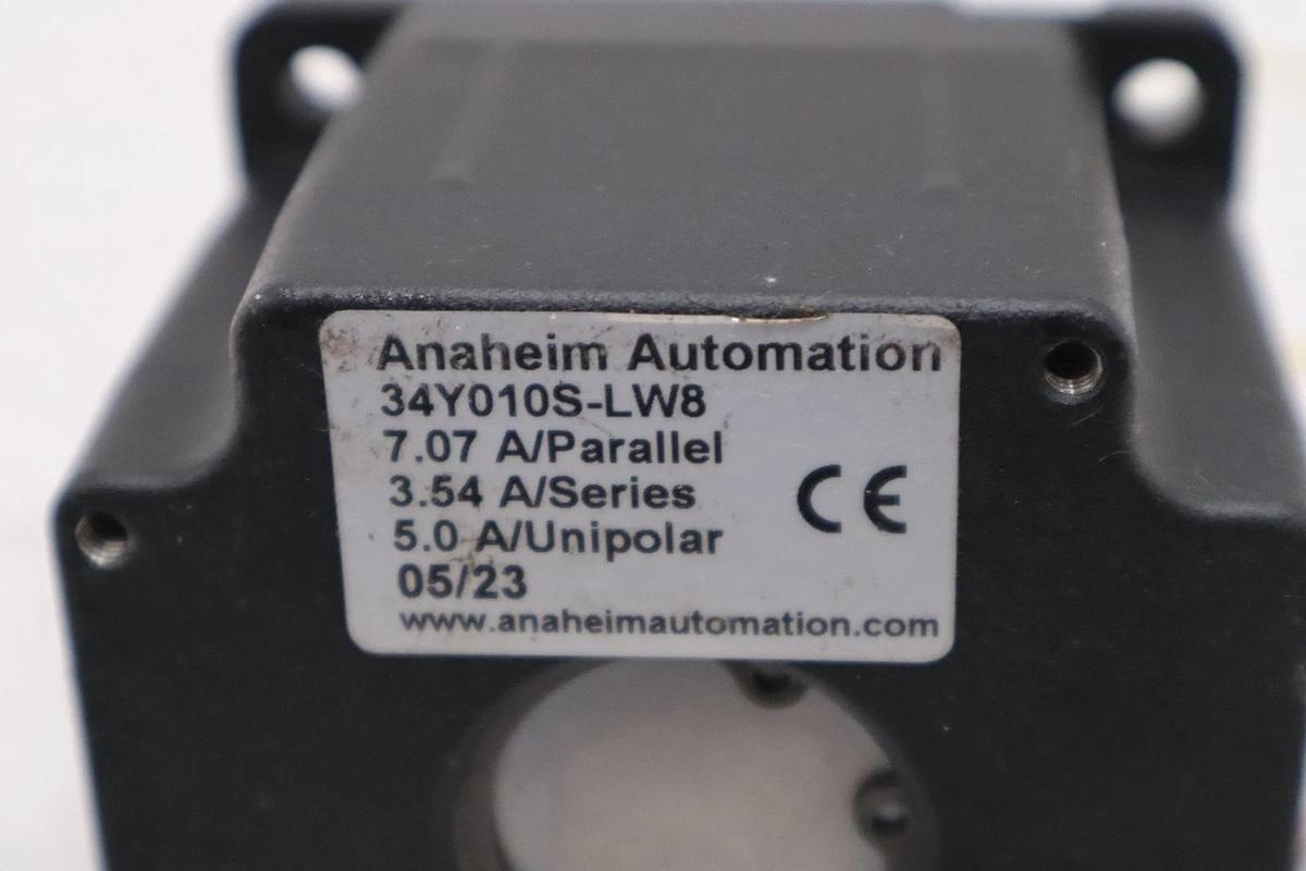 Anaheim Automation 34Y010S-LW8 STEPPER MOTOR STOCK H1142