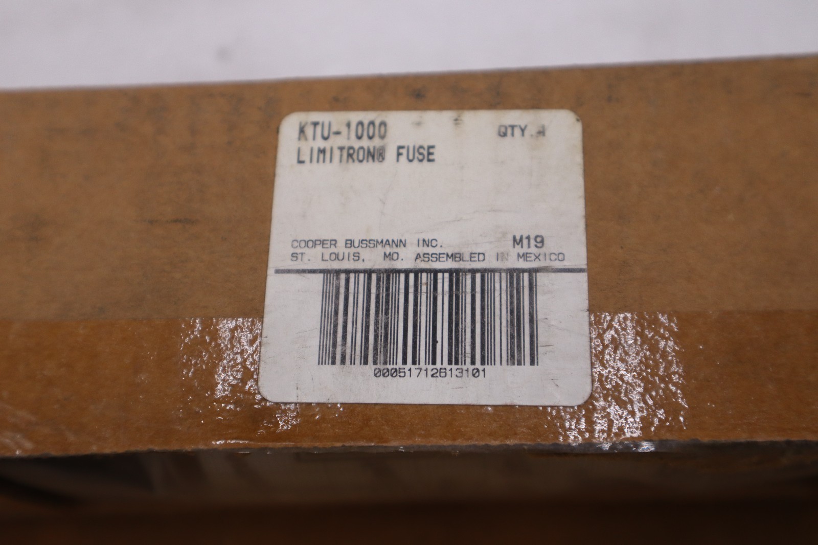 Bussmann KTU-1000 Amp Fuse Class L 600 Vac - STOCK GF300A