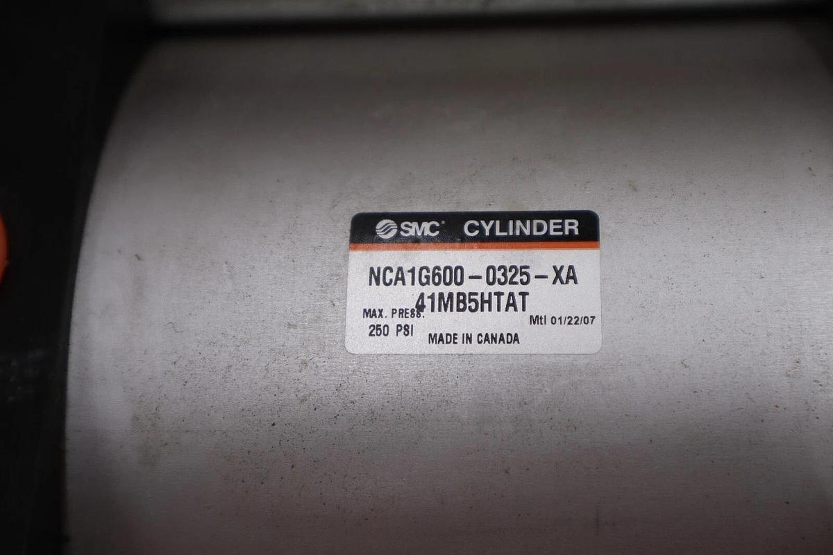 SMC CYLINDER NCSD1G600-0325-XA #1717-A