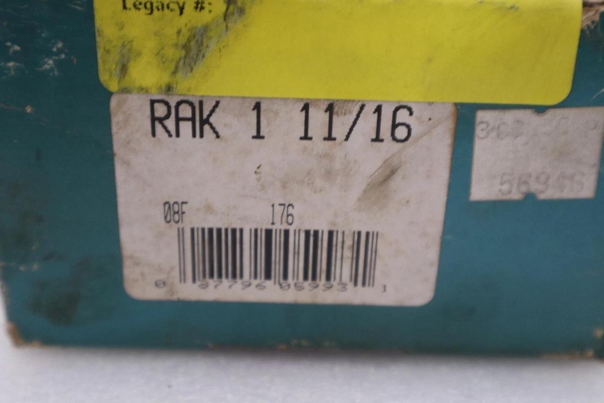 Fafnir RAK1 Pillow Block Bearing 1-11/16" New Old Stock CC111