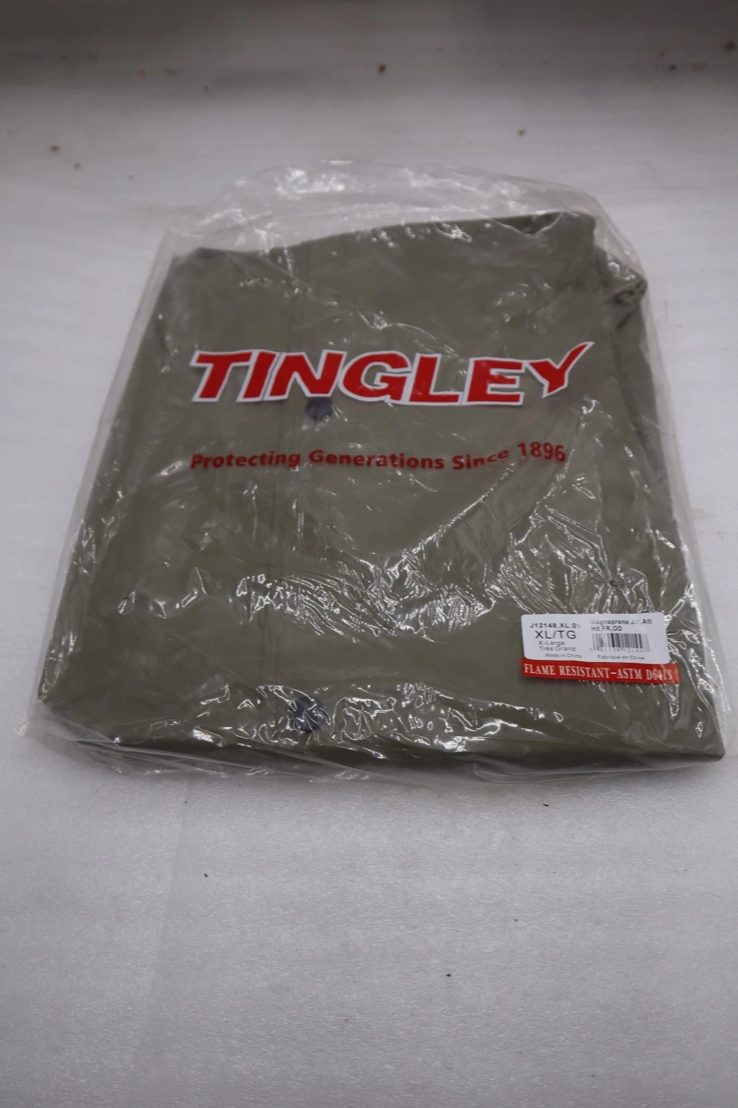 Used TINGLEY FLAME RESISTANT - ASTM D6413 SIZE XL/TG - STOCK SGF92