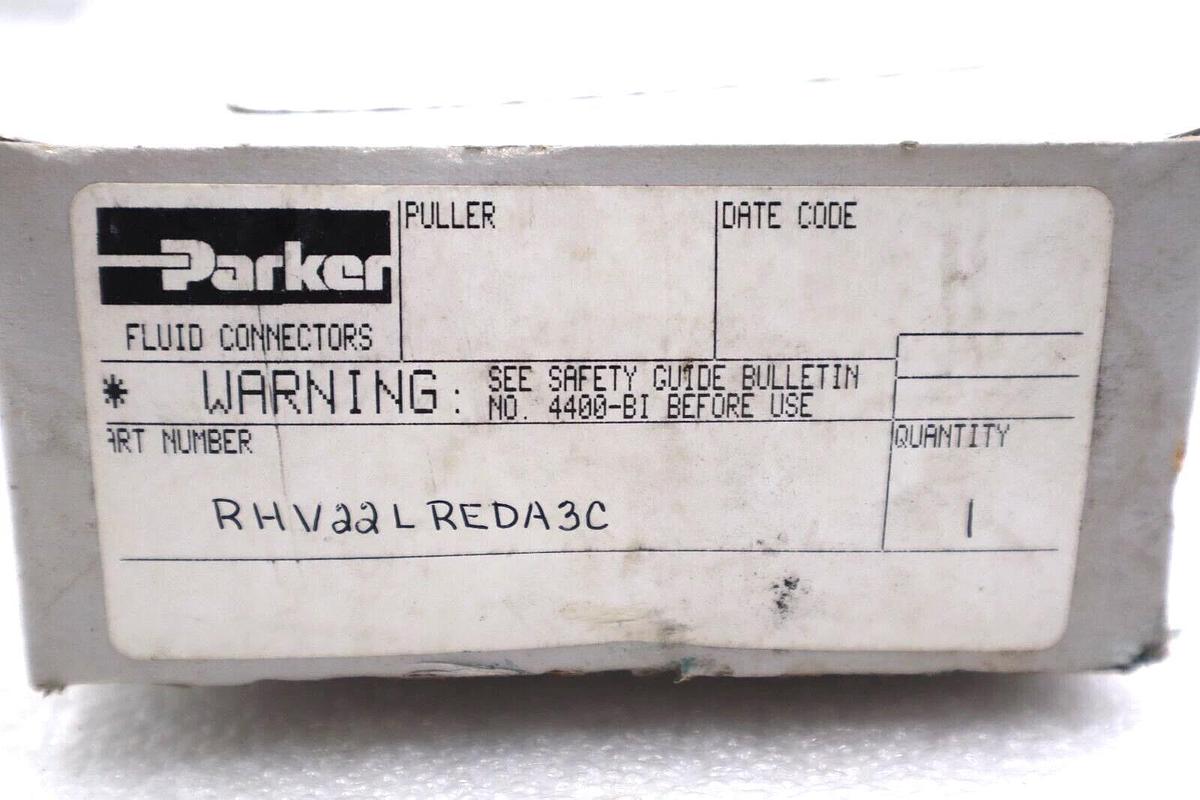 Used NEW PARKER RHV22LREDA3C VALVE FLUID CONNECTORS #L-569