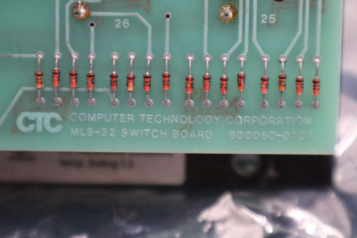 NEW CTC MLS-1132 LIGHTED PUSHBUTTON MODULE IPS 2000,MLS LOGIC BD0060-0101 #G249A