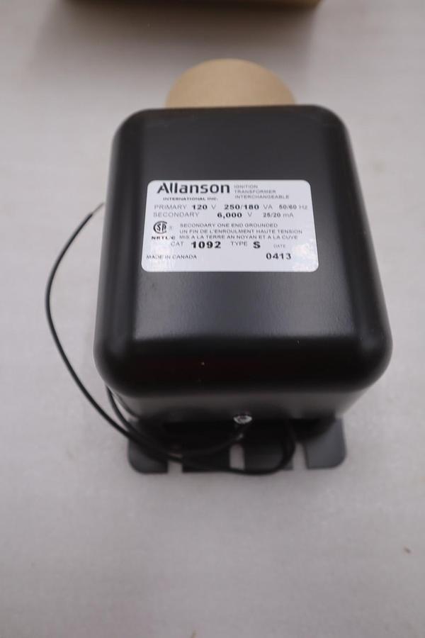 Allanson 1092S 6000V Ignition Transformer Gas Burners - NEW - STOCK GF1062