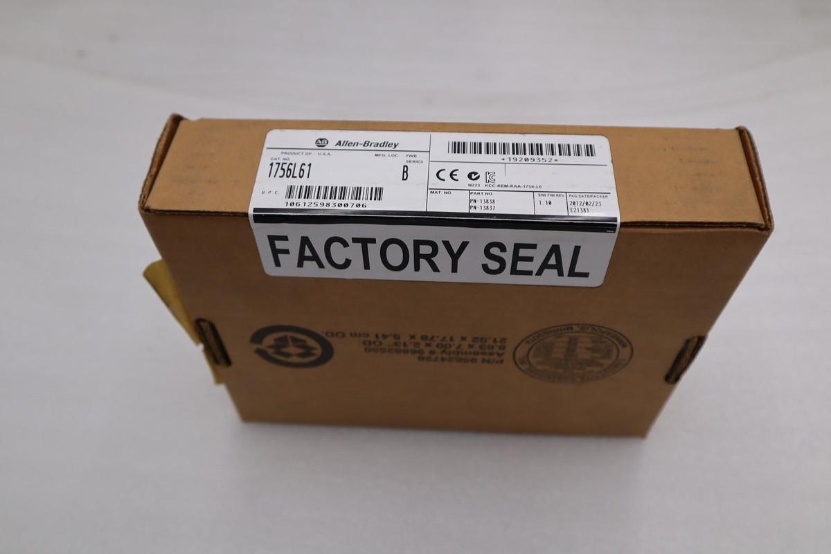 Sealed Allen Bradley 1756-L61 Ser B ControlLogix Logix5561 Processor 2MB #GF33
