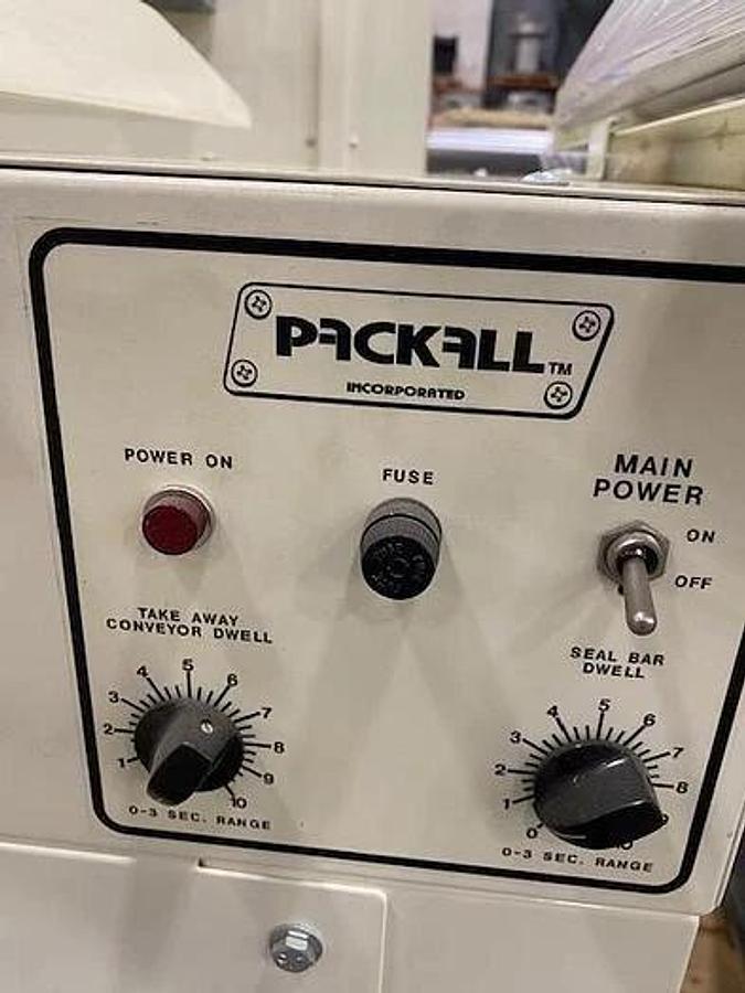 Used PACK-ALL / PACKALL MODEL L1620D L BAR SEALER WITH HEAT TUNNEL T12 X16 - 24BC