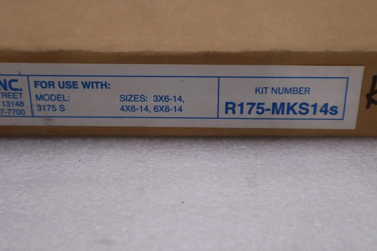 Used Goulds Pumps R175-MKS14 Pump Maintenance Repair Kit - STOCK GF667