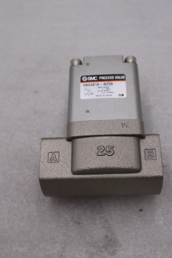 Used SMC VNA401A-N25A PROCESS VALVE STOCK #K-1948A