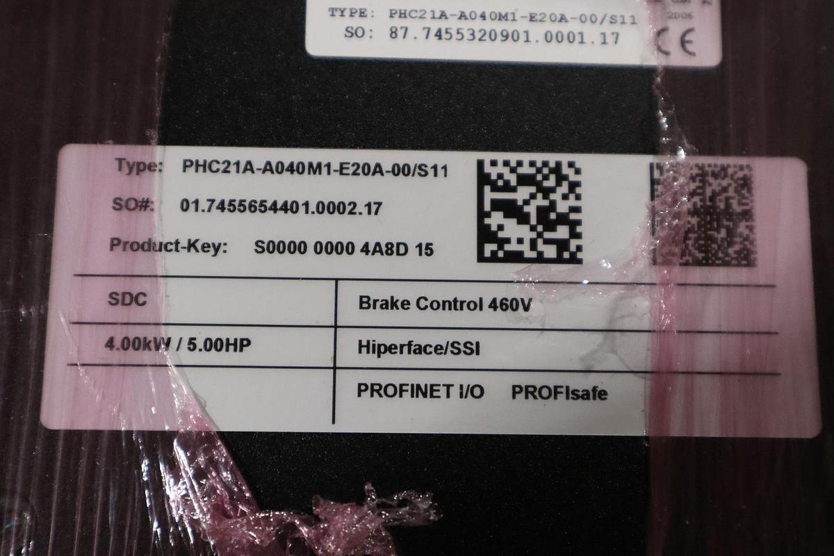 SEW EURODRIVE PHC21A-A040M1-E20A-00/S11 INVERTER BRAND NEW IN BOX STOCK H756