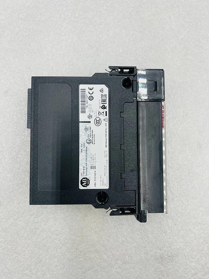 Used ALLEN BRADLEY 1756-IB16/A DC INPUT 16PT 24VDC #K-1043