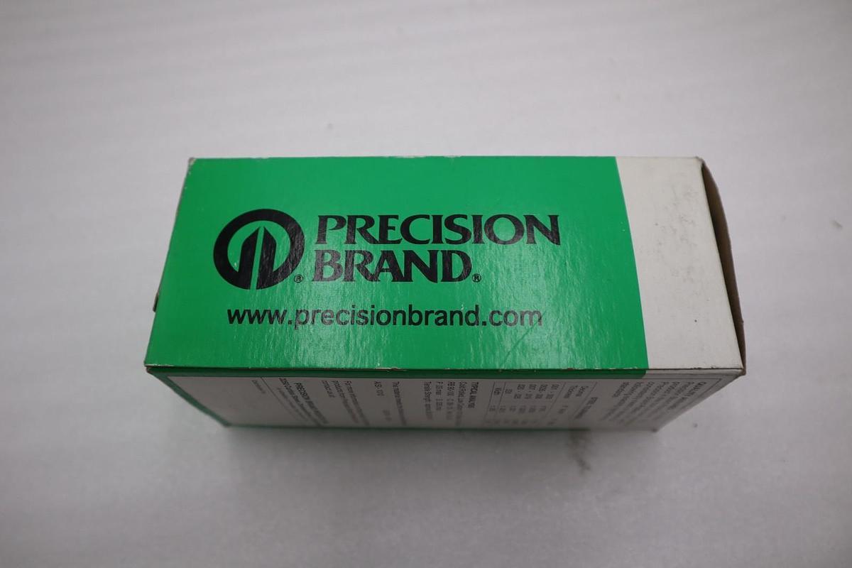Used Precision Brand 16195 6in X 100in X 0.002mm NEW OPEN BOX STK H406A