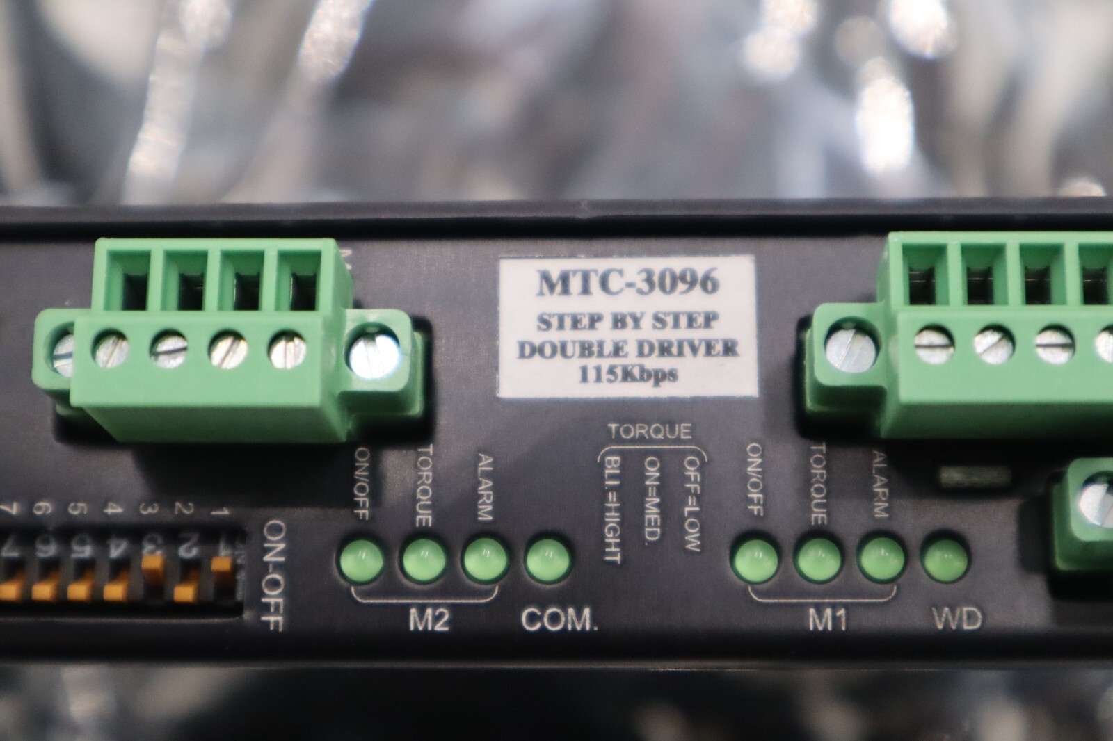 Used MTC 3096 Control 2 Stepper motors MTC-3096 PASABAN PART NEW IN BOX STOCK G232