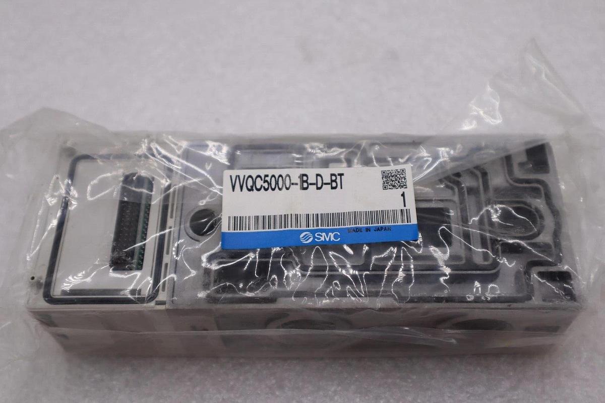 NEW SMC VVQC5000-1B-D-BT Manifold Block (65 UNITS AVAILABLE) STOCK S-345