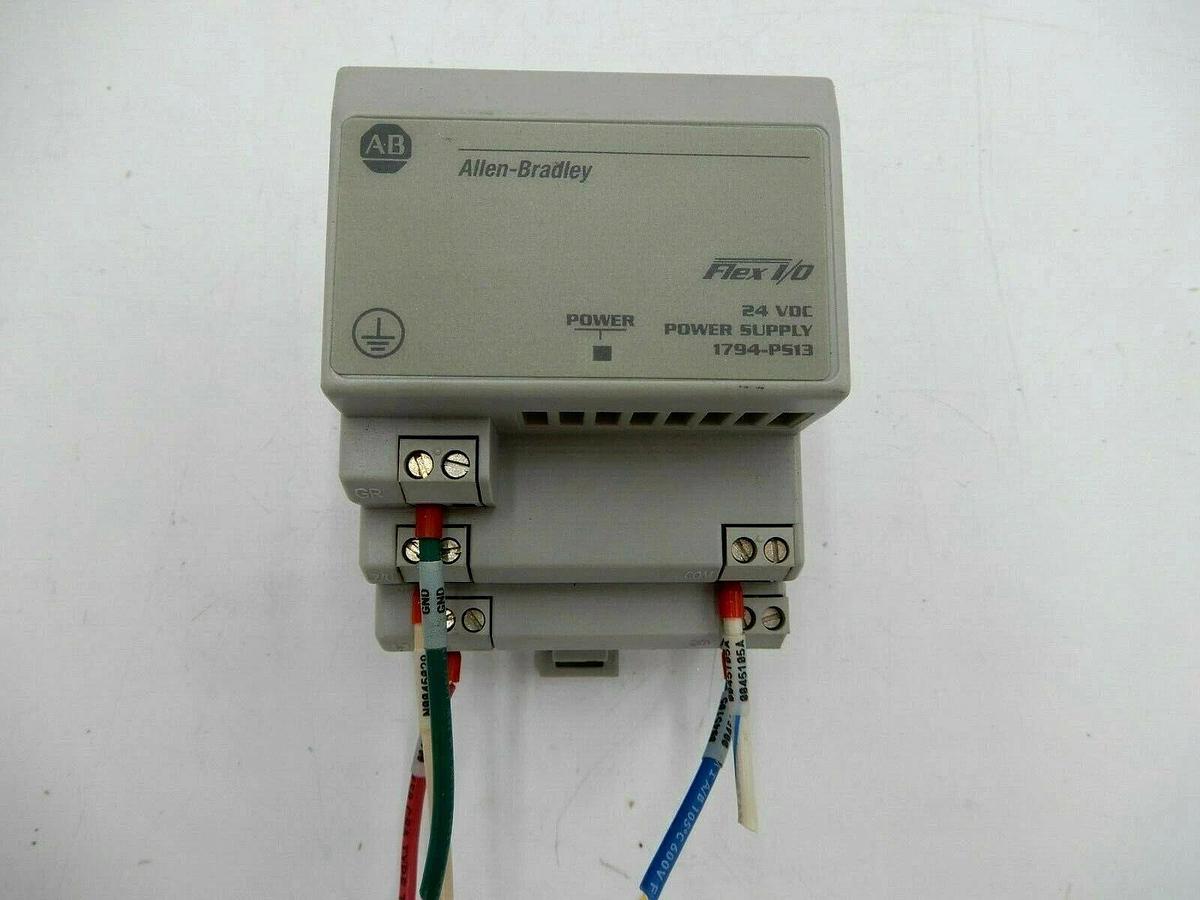 Used ALLEN BRADLEY 1794-PS13 24VDC POWER SUPPLY I/O SERIES B REV B01 STOCK 755