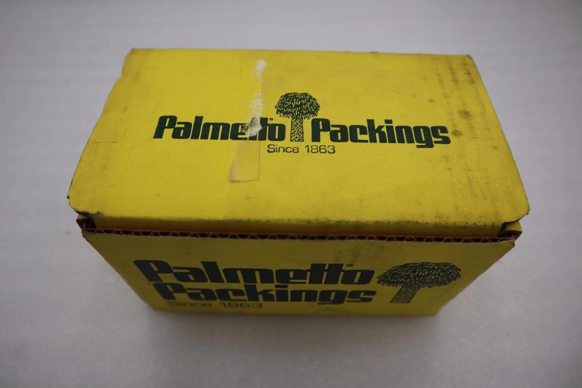 Used NEW IN BOX PALMETTO PACKING 1347AF Packing Seal 1/2 Sq In. STOCK H452A