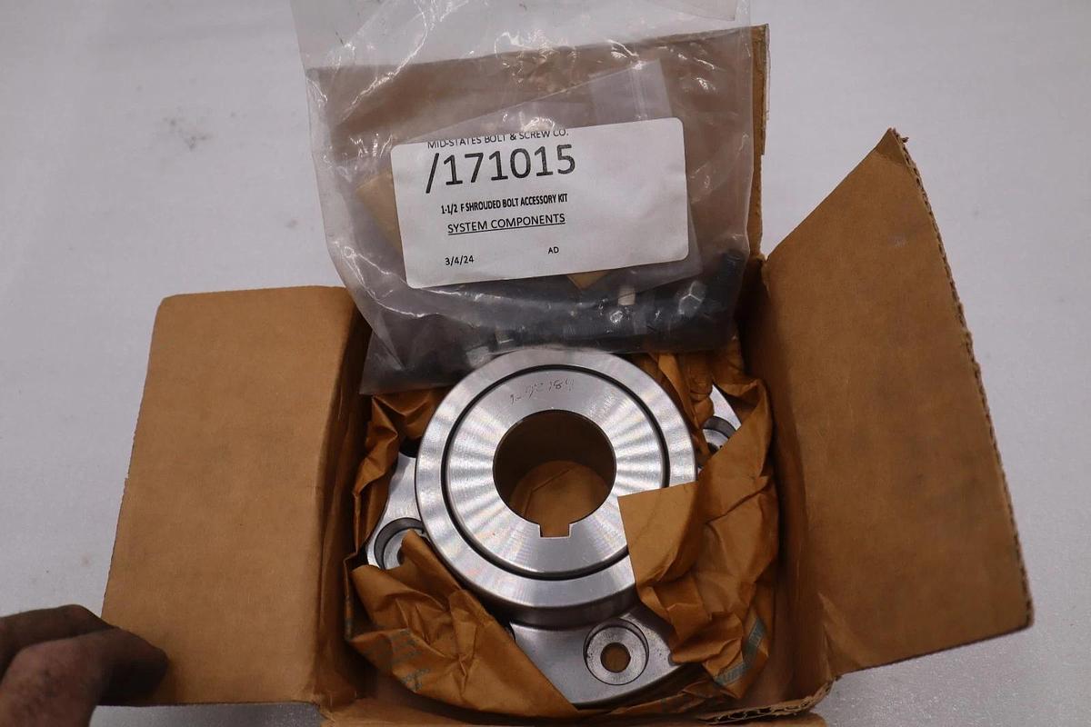 Used 171015 F Series Shrouded Bolt Accessory Kit Size 1-1/2 - STOCK 4920CC