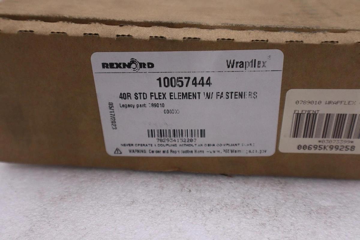 Used REXNORD OMEGA 10057444 FLEX ELEMENT 40R 789010 NEW IN BOX STOCK GF-380A