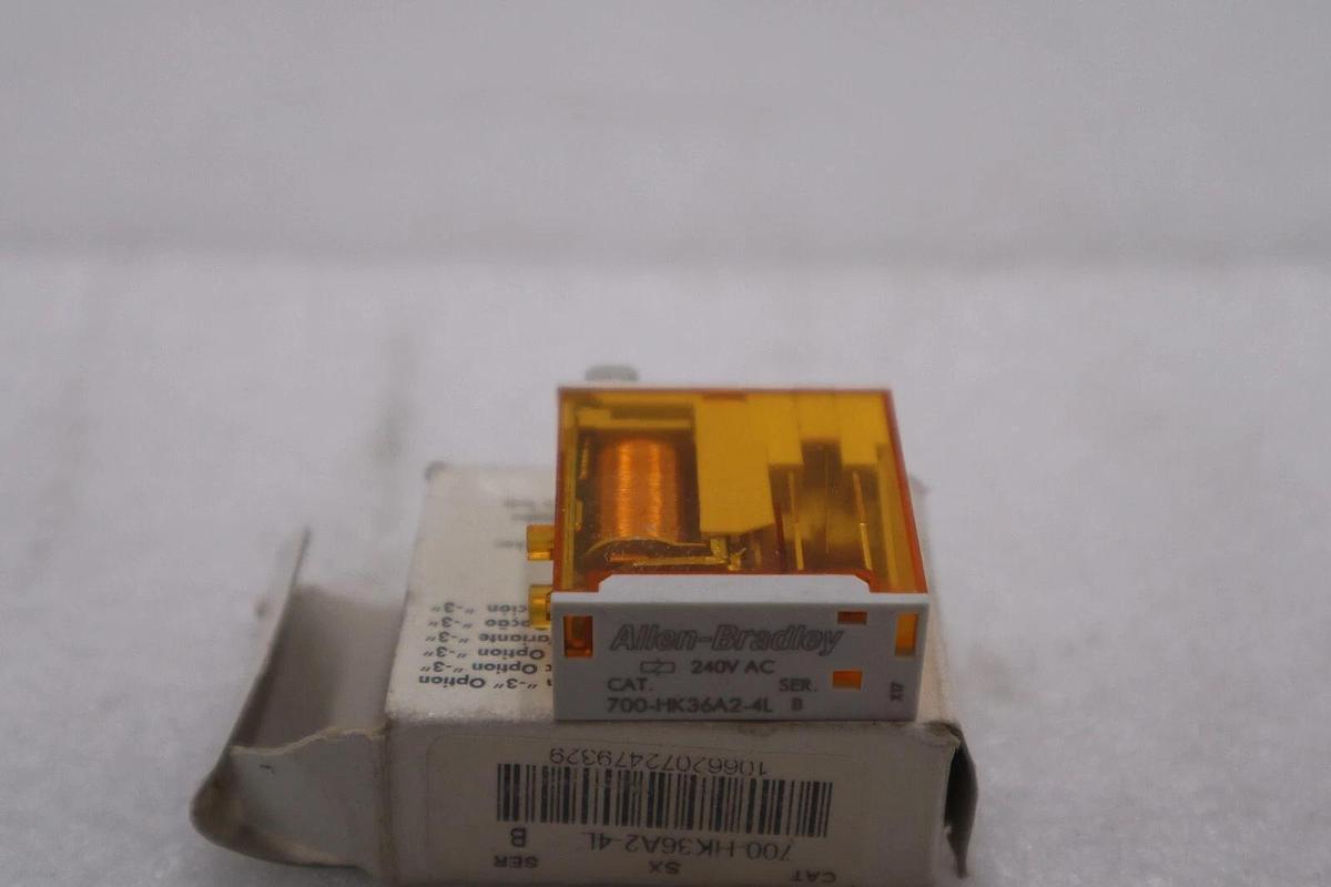 NEW OPEN BOX 700-HK36A2-4L Brand New Allen-Bradley AB POWER RELAY STK K-3356