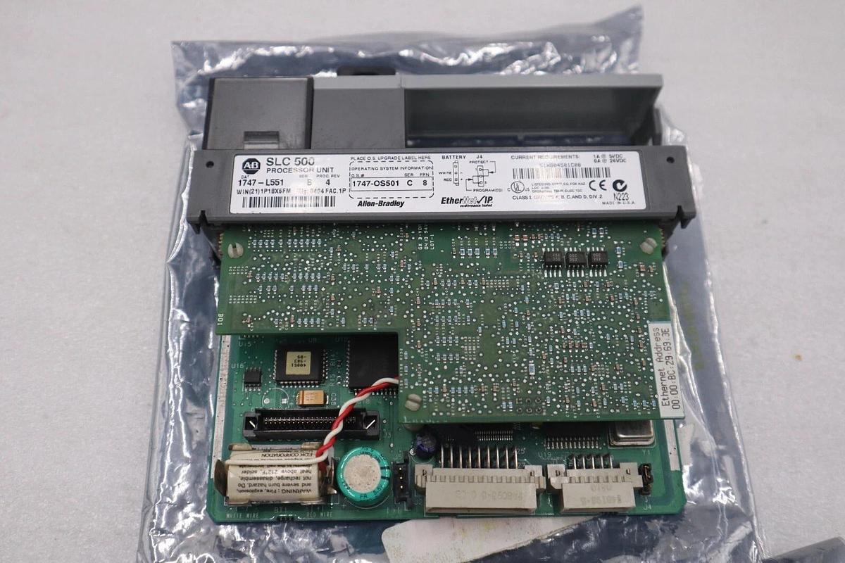 Refurbished Allen Bradley 1747-L551 SLC 500 SLC 5/05 CPU Processor Controller Ser A STOCK H5