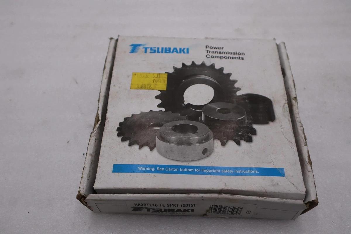 Tsubaki H80BTL16 TL SPKT Roller Chain Sprocket STOCK H1907