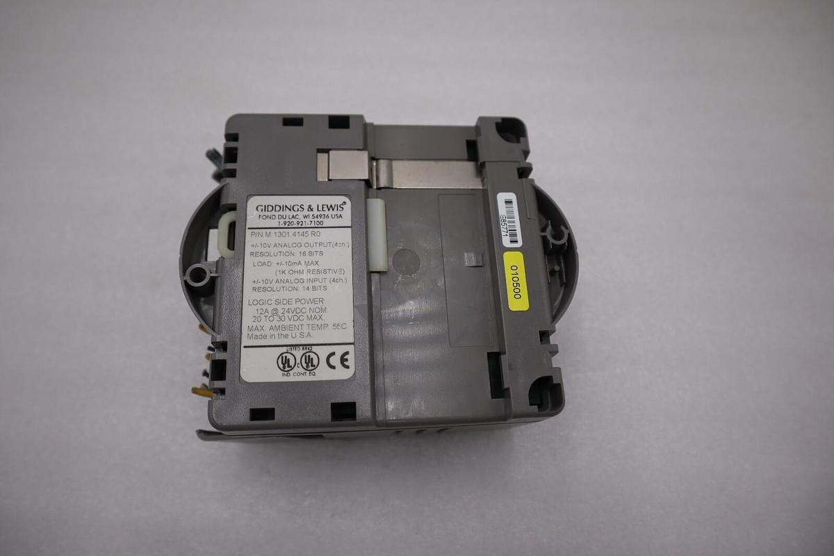 Used Giddings & Lewis M.1301.4145 R0 OUTPUT INPUT PLC MODULE STOCK 5143A