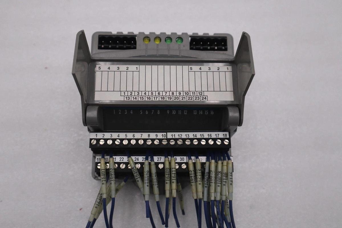 Used GIDDINGS & LEWIS M.1300.7372 R1 Input Module 24VDC SINK/SOURCE STOCK 621-D