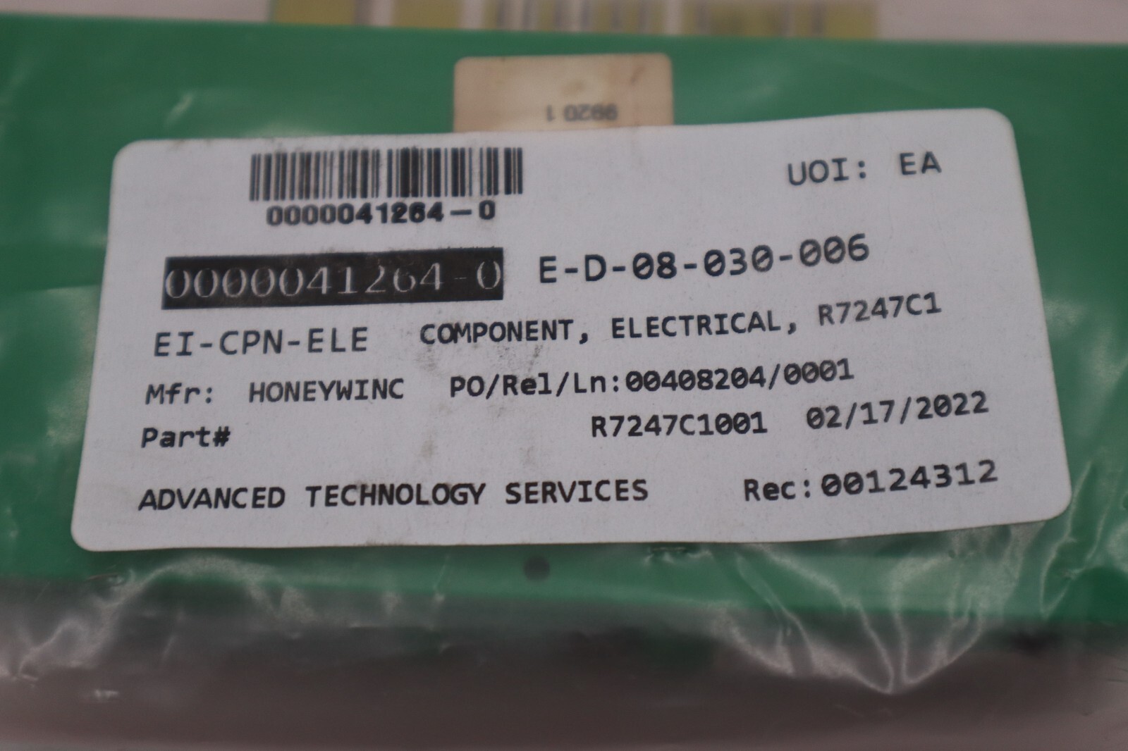 Used HONEYWELL R7247C 1001 / R7247C1001 NEW UNIT STOCK G251A