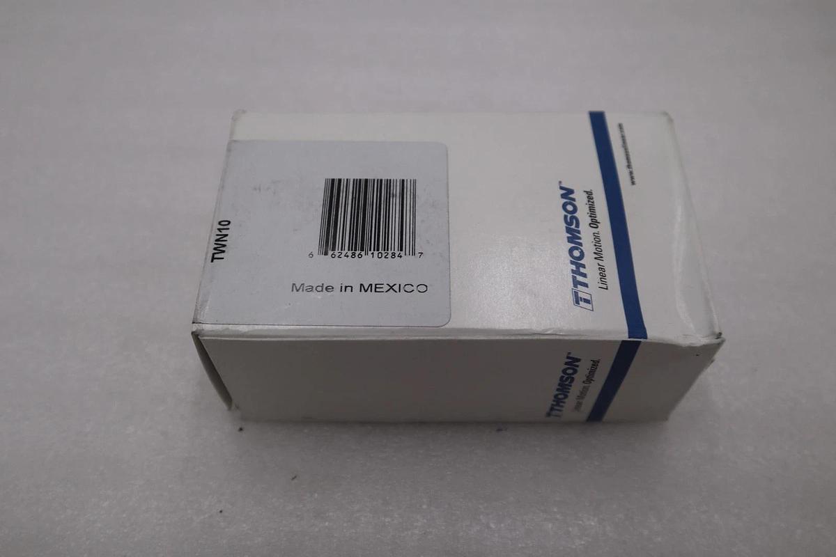 Used NEW THOMSON TWN10OPN Linear Ball Bushing Bearing Twin Pillow Block STOCK H1092