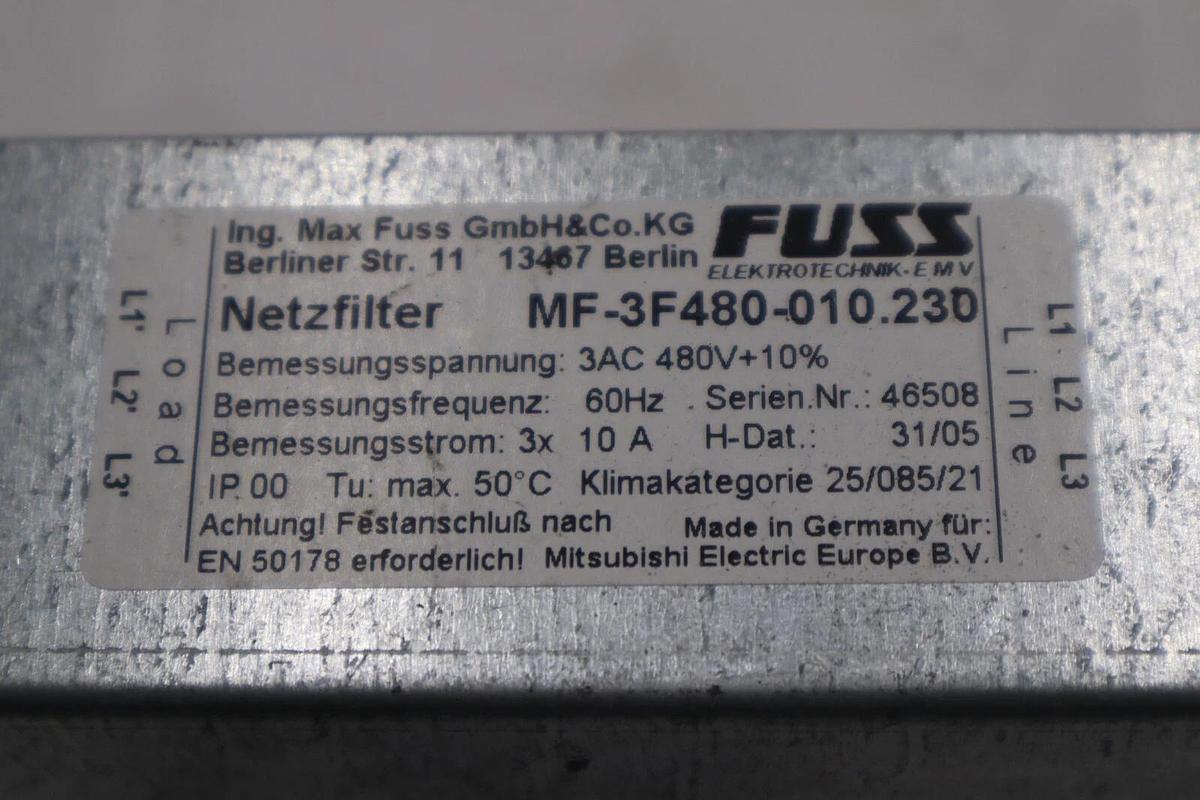 Used MITSUBISHI ELECTRIC MF-3F480-010.230 Used STOCK L-284-C