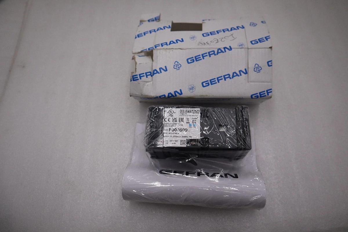GEFRAN - F000509 401 SERIES - SINGLE DISPLAY CONTROLLER - TYPE 401-DDR-0 NEW