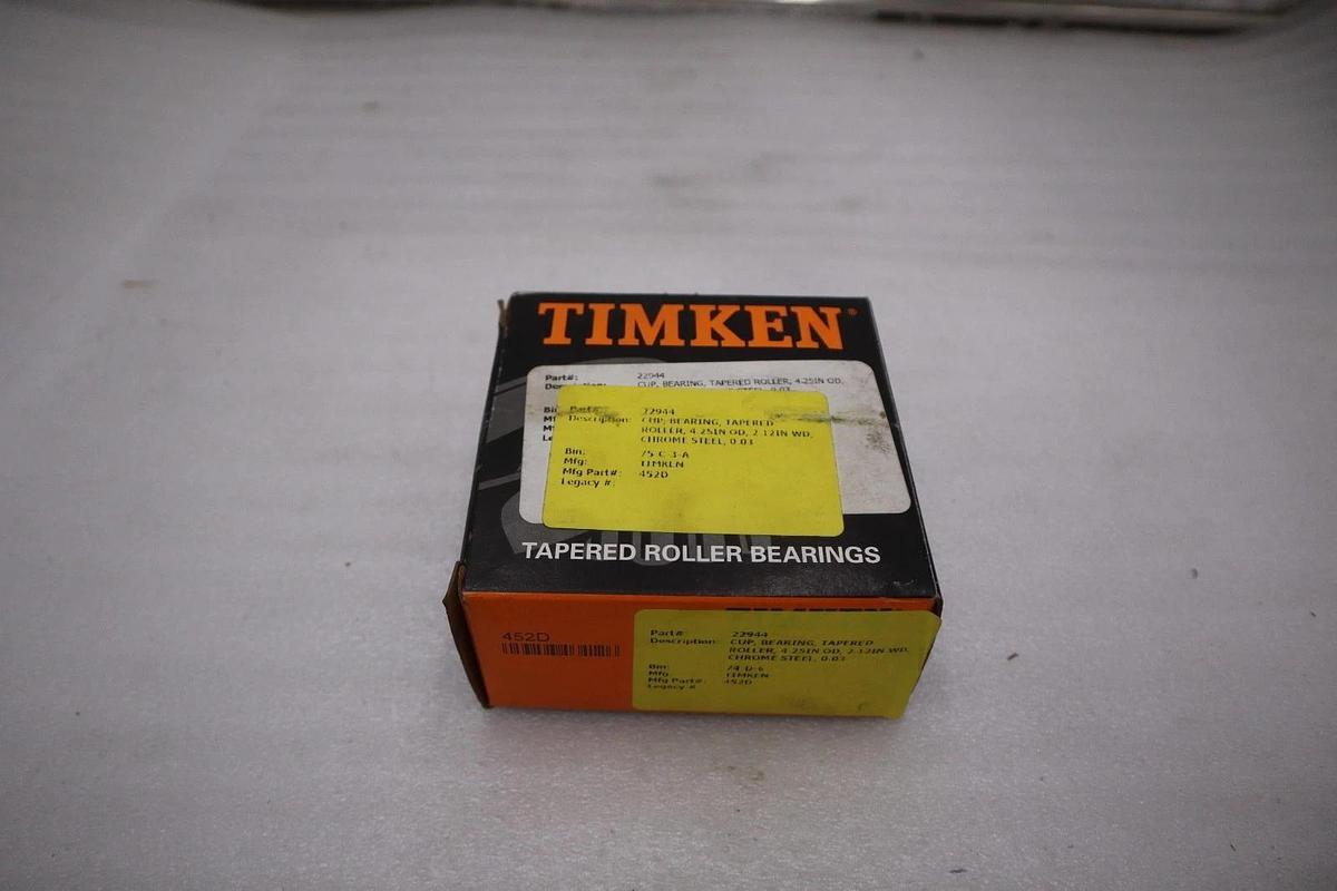NEW OPEN BOX TIMKEN 452D 3 PRECISION TAPERED BEARING CUP STK K-3975CC