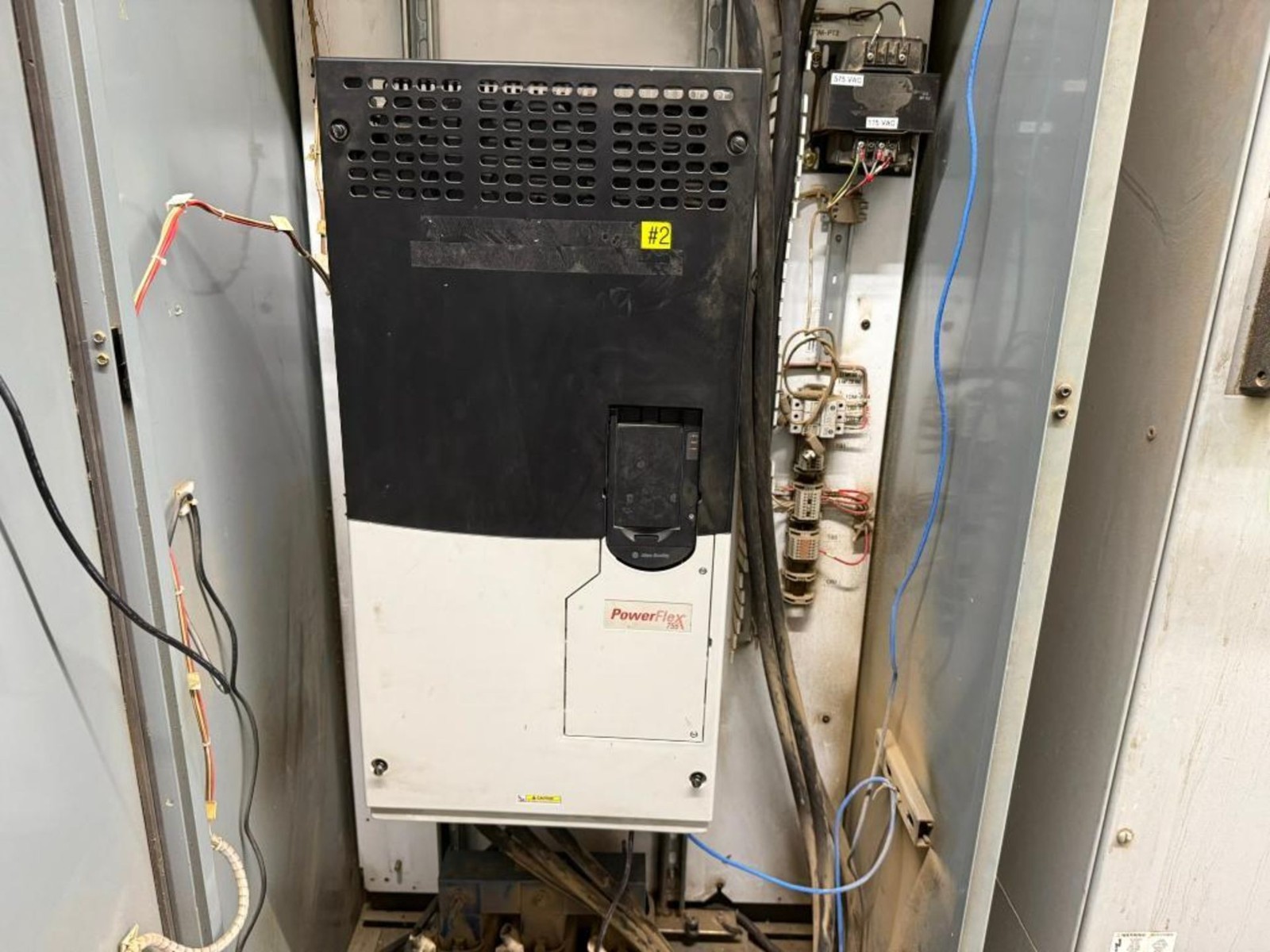 Used 200 HP ALLEN BRADLEY POWERFLEX 755 DRIVE CAT. 20G1ANE192JN0NNNNN 600V