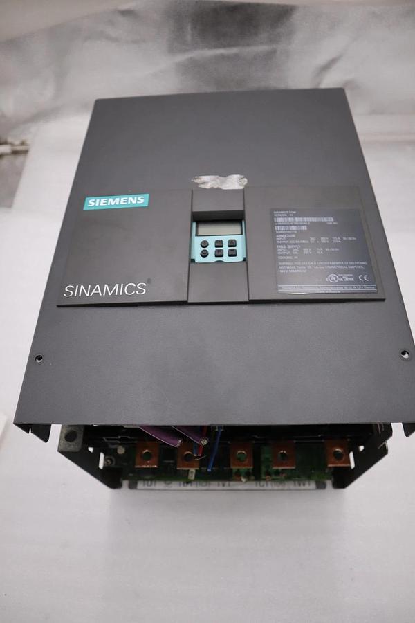 Used Siemens 6RA8075-6FV62-0AA0-Z G00 S01 DRIVE ARMATURE INPUT 50-480VAC - STK 5122CC