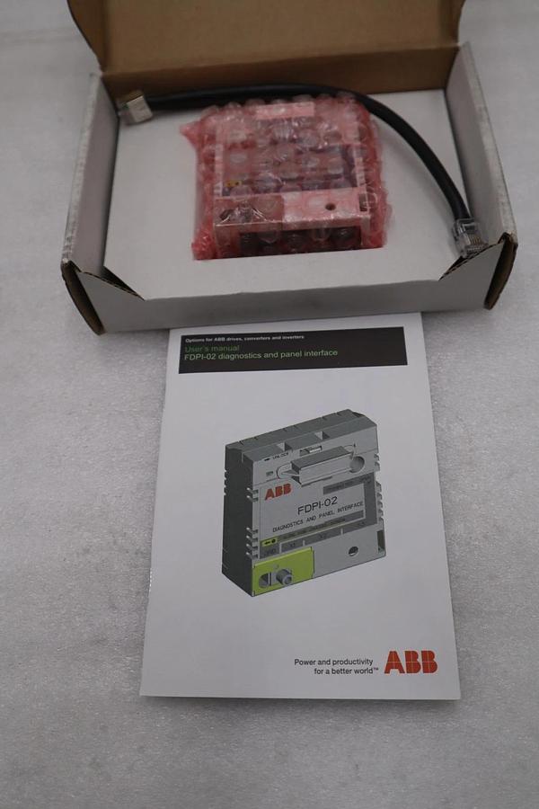 Used ABB FDPI-02/ 3AUA0000108650 PANEL BUS ADAPTER KIT FIELDBUS KIT - STOCK GF23A
