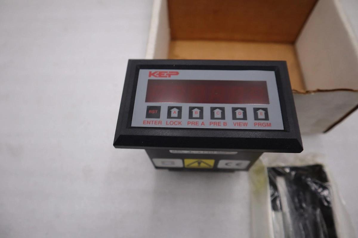 Used KEP INT69RTAL1A INTELLECT-69 RATEMETER/TOTALIZER - NEW IN BOX - STOCK 3446CC