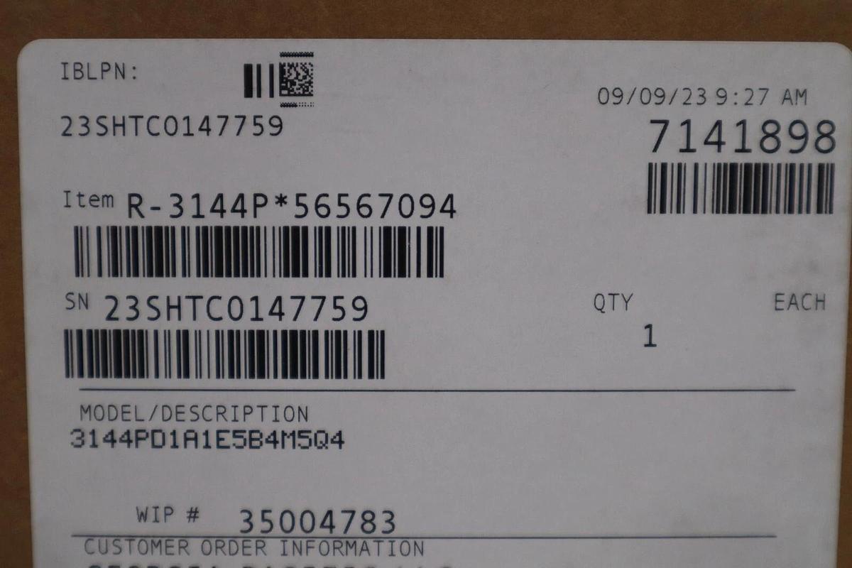 Used NEW ROSEMOUNT 3144PD1A1E5B4M5Q4 12.0-42.4VDC FIELD MOUNT HOUSING STOCK G419