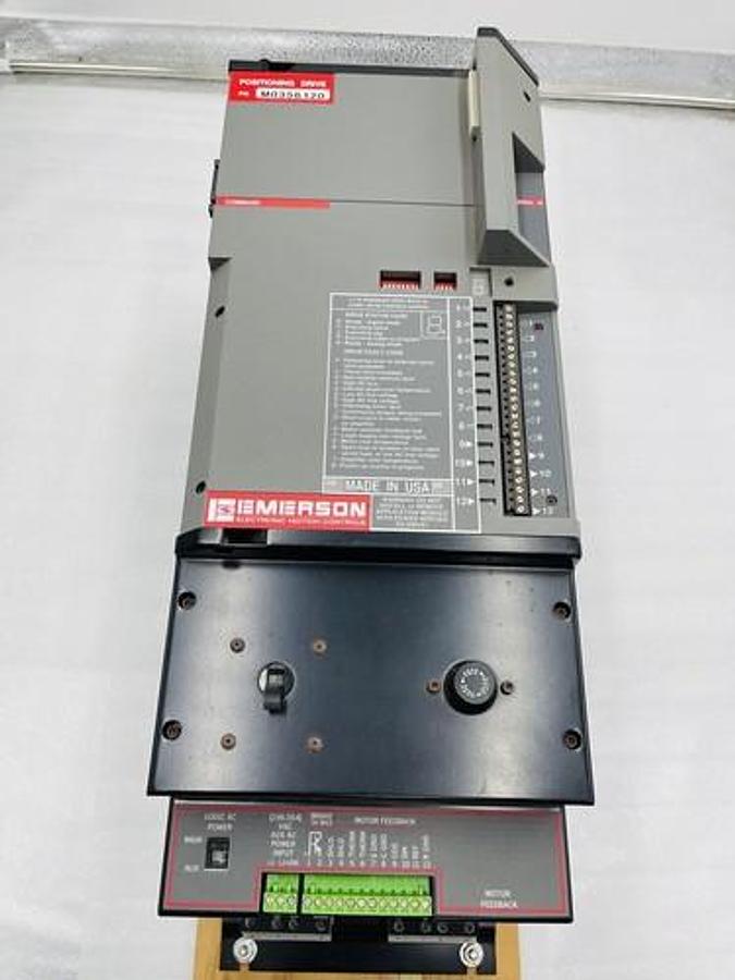 Used Emerson M0356120 Motion Control Position Servo Drive STOCK 2277