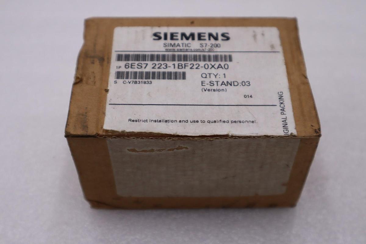NEW SIEMENS 6ES7 223-1BF22-0XA0 I/O MODULE SIMATIC S7-200 STOCK H845A