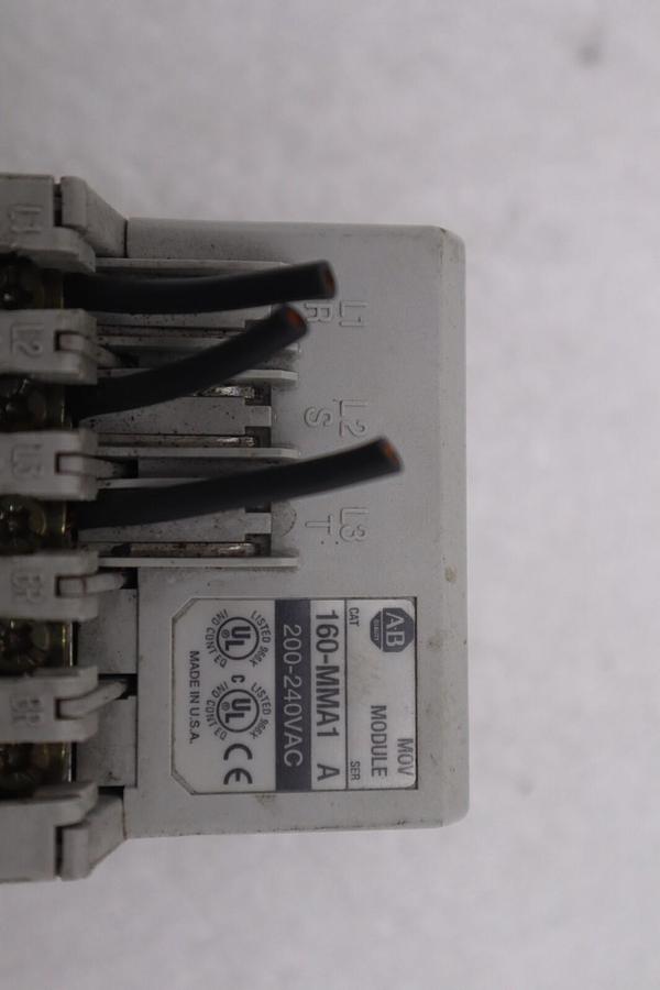 Used ALLEN BRADLEY 160-AA04NSF1 1 HP SPEED DRIVE 240 VAC 1 SER B #K-2576-B
