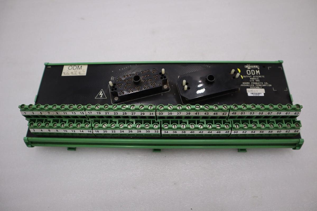 Used MOORE 16192-1-2 ODM OUTPUT DISCRETE MODULE STK H1495