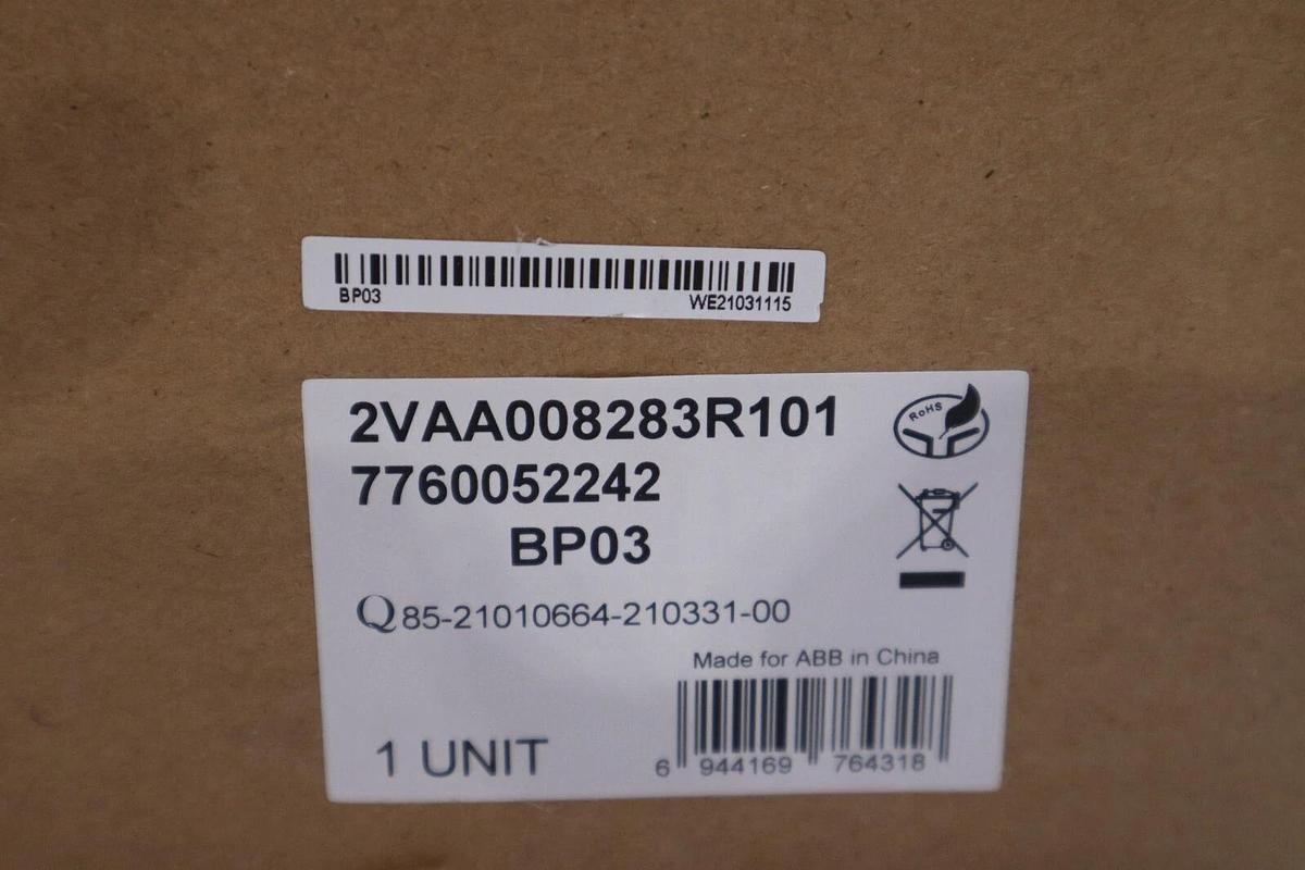 NEW OPEN BOX ABB BP-03 2VAA008283R101 STOCK 802-C
